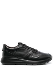 Tod's panelled logo-tongue sneakers - Black