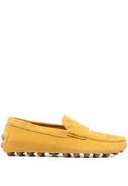 Tod's Gommino Bubble suede loafers - Yellow