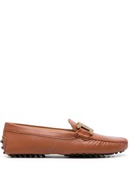 Tod's Kate Gommino leather loafers - Brown