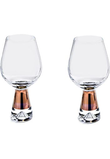 Tank wine glasses