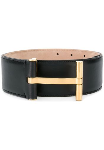 Tom Ford T buckle belt - Black