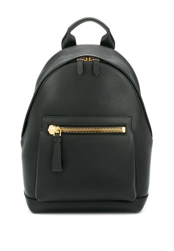 Tom Ford classic zipped backpack - Black