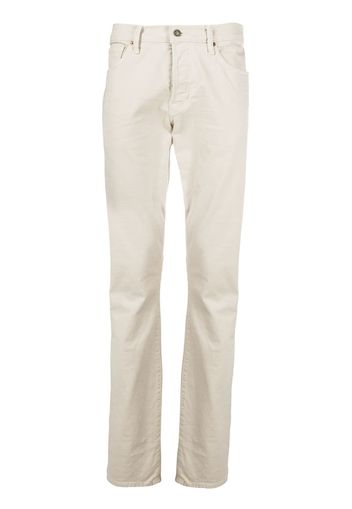 straight leg trousers