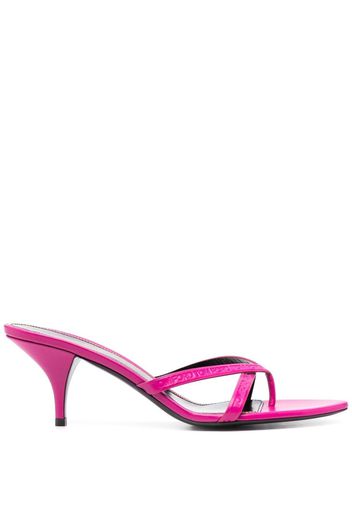 Tom Ford strappy leather mules - Pink