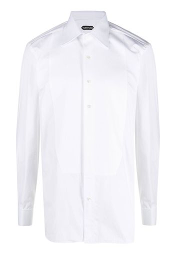 TOM FORD slim-cut button shirt - White