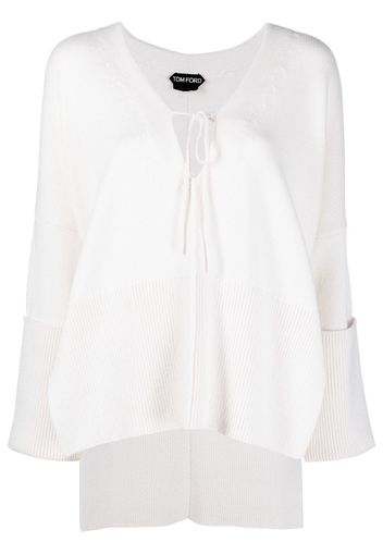 TOM FORD cashmere-blend slouchy jumper - White