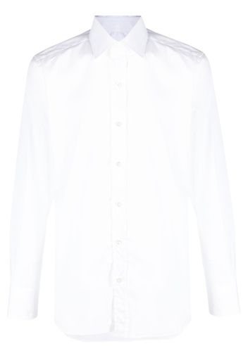 TOM FORD plain cotton shirt - White