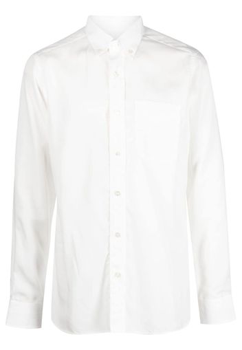 TOM FORD long-sleeve button-fastening shirt - White