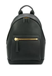 Tom Ford classic zipped backpack - Black