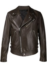 calf leather jacket