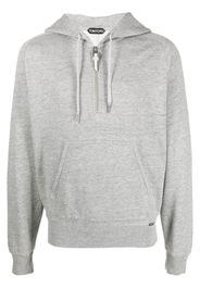 TOM FORD long-sleeve drawstring hoodie - Grey