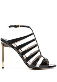 TOM FORD Carine 105mm leather sandals - Black