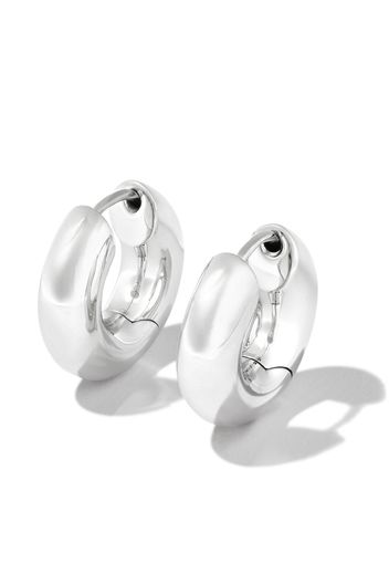 Tom Wood small Chunky hoop earrings - Silver