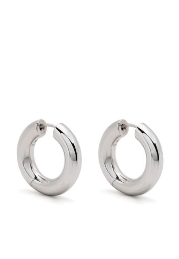 Tom Wood medium Chunky Hoop earrings - Silver