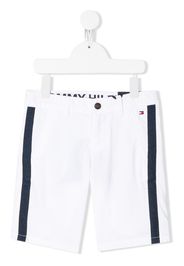 logo-tape chino shorts
