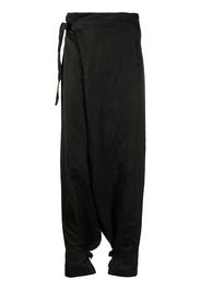 Toogood The Morris wide-leg trousers - Black