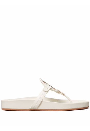 Tory Burch Miller Cloud leather sandals - White