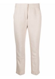 Tory Burch button-cuff trousers - Neutrals