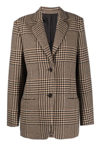 TOTEME single-breasted houndstooth blazer - Neutrals