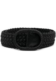 Totême braided wide belt - Black