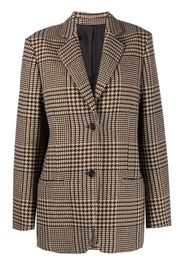 TOTEME single-breasted houndstooth blazer - Neutrals