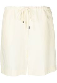 TOTEME lyocell-blend drawstring shorts - Neutrals