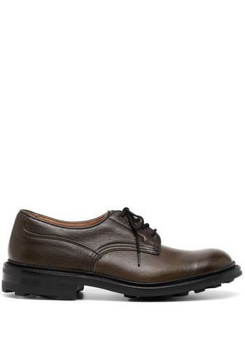 Tricker's lace-up leather loafers - Brown