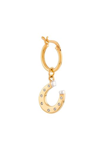 True Rocks horseshoe earring - Gold