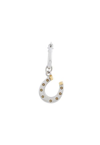 horseshoe hoop earring