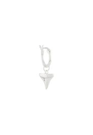 shark tooth single earring