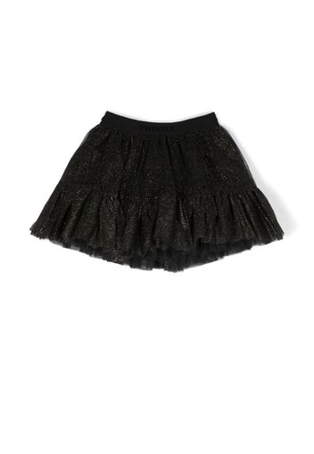 TWINSET Kids rhinestone-embellished skirt - Black