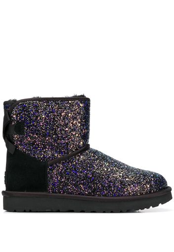 black ugg boots with glitter