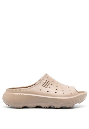 UGG Slide It logo-embossed sandals - Neutrals