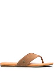 UGG Carey suede flip flops - Brown