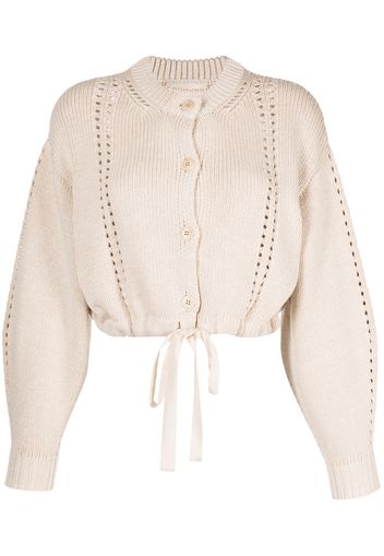 Ulla Johnson Magda knit cardigan - Neutrals