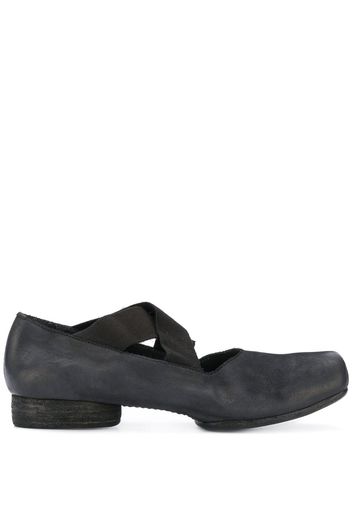 Uma Wang low block heel mules - Black