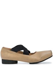 cross strap ballerina shoes