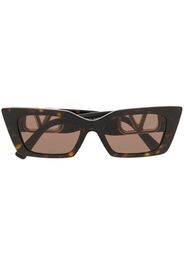 rectangular VLOGO frame sunglasses
