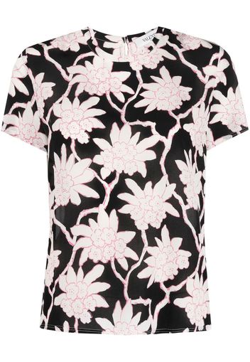 Valentino Pre-Owned 2000s floral-print top - Black
