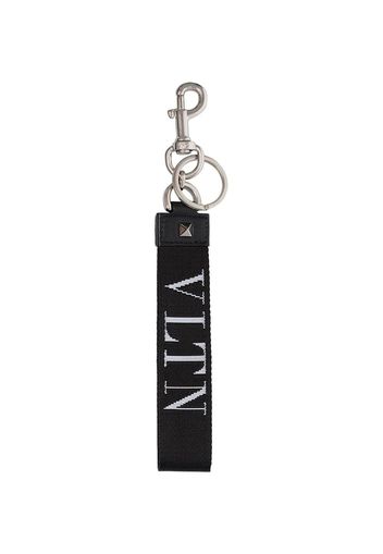 Valentino Valentino Garavani VLTN Rockstud keyring - Black