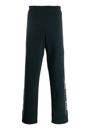 Valentino side panelled VLTN track pants - Blue