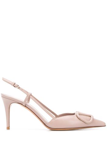 Valentino Garavani VLOGO 85mm slingback pumps