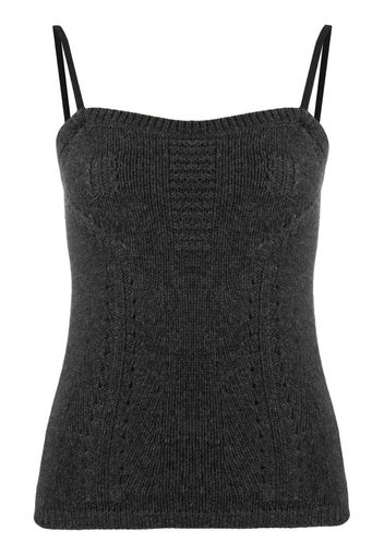 knitted slip top
