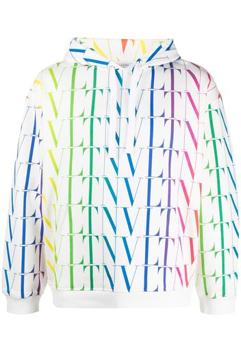 VLTN logo-print hoodie