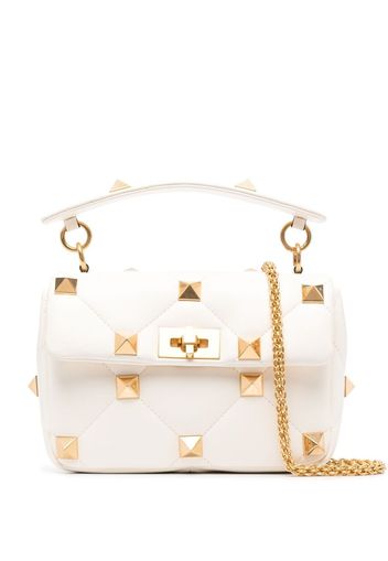 Valentino Garavani medium Roman Stud shoulder bag - White