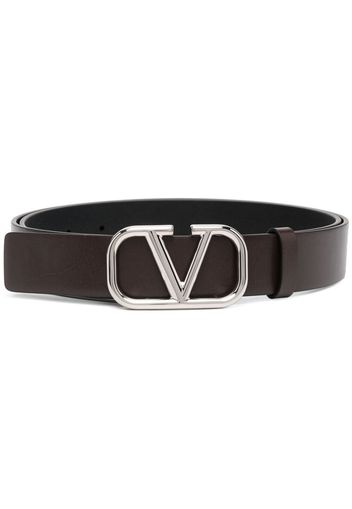 Valentino Garavani VLOGO buckle belt - Brown