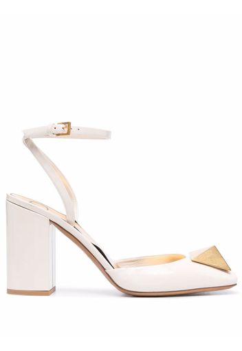 Valentino Garavani Roman Stud 100mm pumps - Neutrals