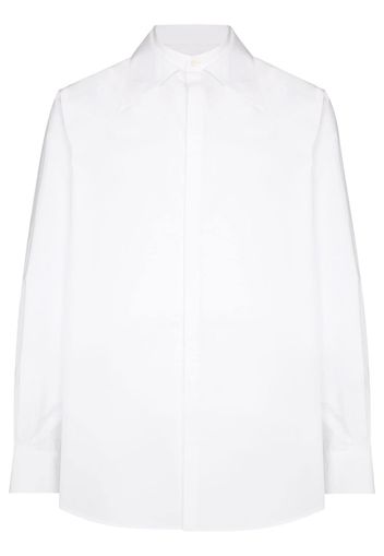 Valentino oversize collar shirt - White