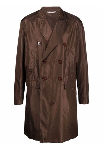 Valentino double-breasted midi coat - Brown