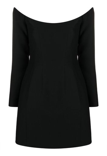 Valentino off-shoulder mini dress - Black